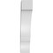 Ekena Millwork 3 1/2-in. W x 10-in. D x 18-in. H Balboa Architectural Grade PVC Knee Brace BRCP035X10X18BOA - alternate 6